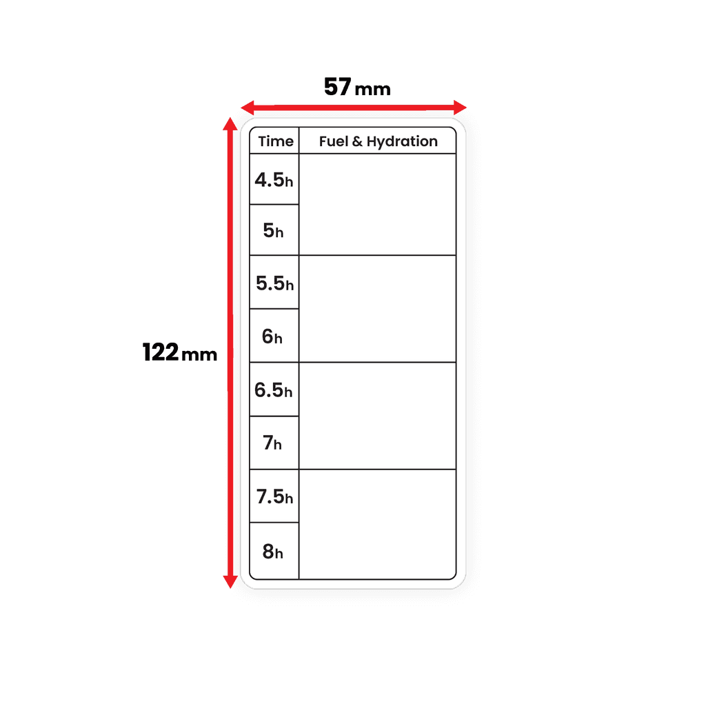 Precision Hydration | Strategy Stickers - Trail.nl