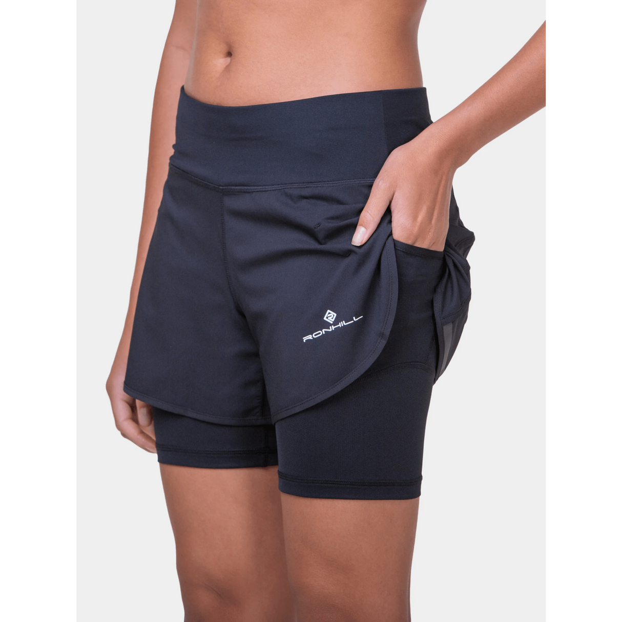 Ronhill Tech 4.5" Twin Short Dames | Trail.nl