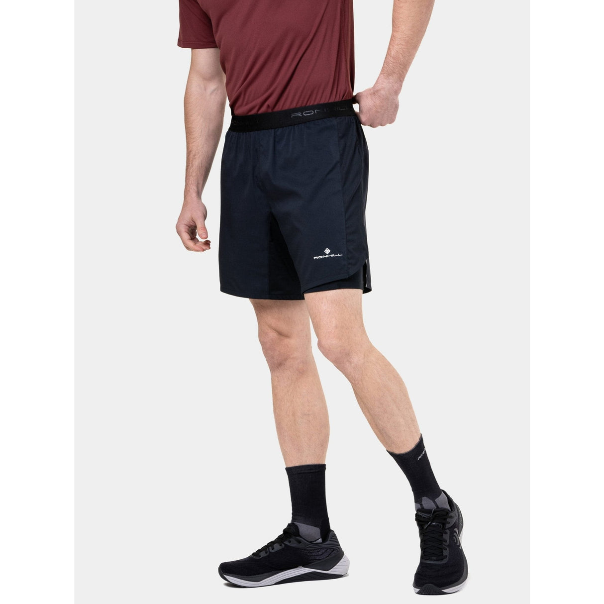 Ronhill Tech 7" Twin Short Heren | Trail.nl