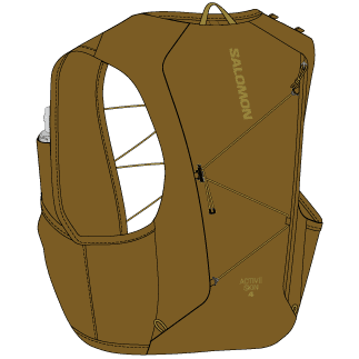 Salomon Active Skin 4 (4L) - Trail.nl