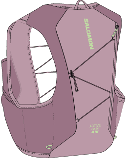 Salomon | Active Skin 4 | Hardlooprugzak | Dames | +2 Soft Flasks | Trail.nl