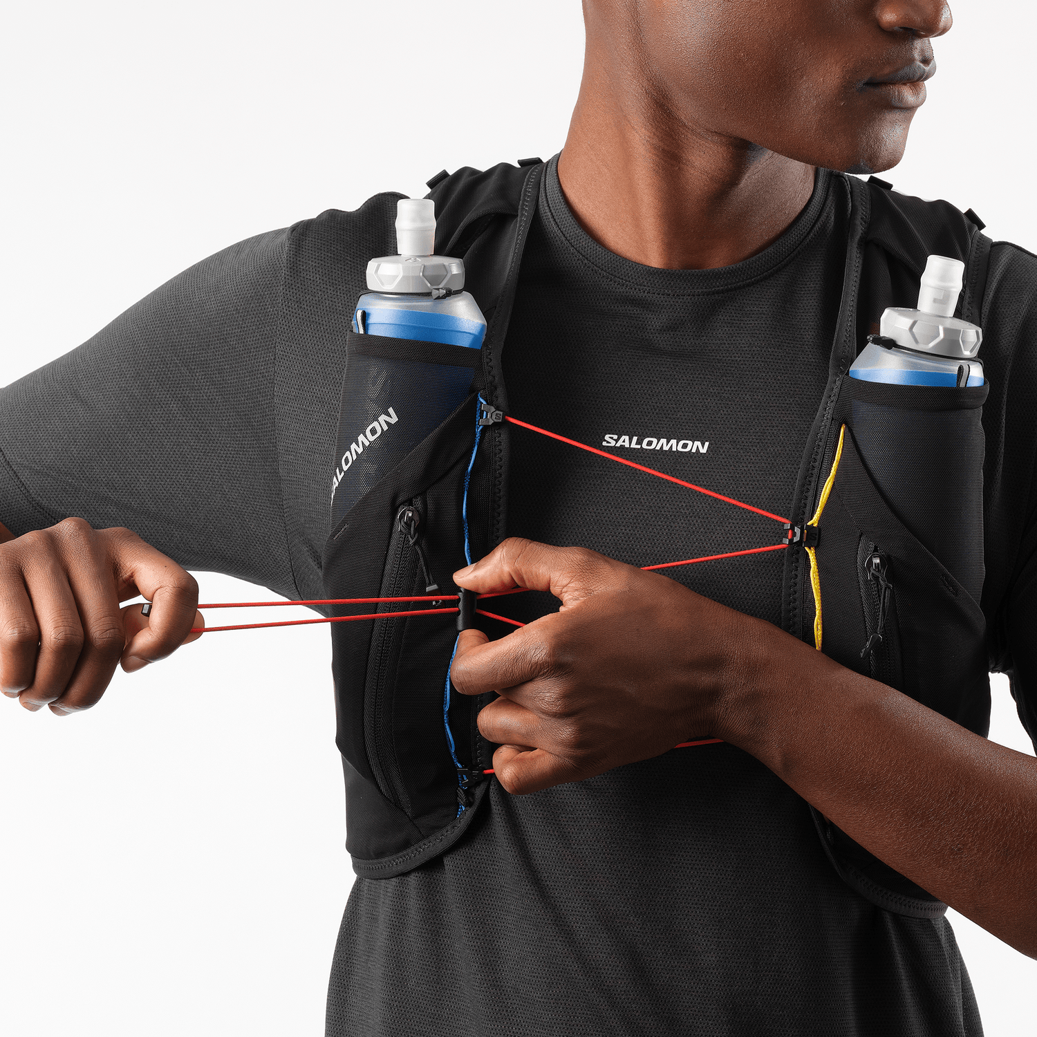 Salomon | Adv Skin 12 | Hardlooprugzak | Unisex | +2 Soft Flasks | Trail.nl