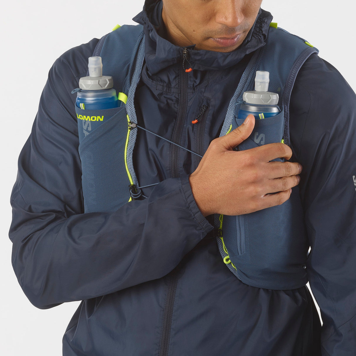 Salomon | Adv Skin 5 | Hardlooprugzak | Unisex | +2 Soft Flasks - Trail.nl