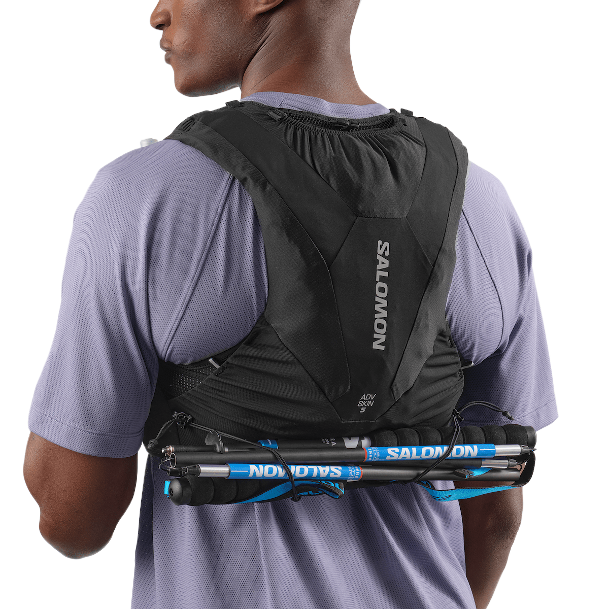 Salomon | Adv Skin 5 | Hardlooprugzak | Unisex | +2 Soft Flasks - Trail.nl