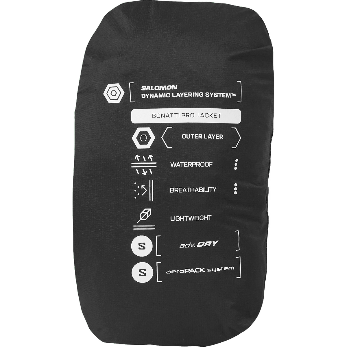 Salomon Bonatti Pro 2.5-Laags Jacket Heren (20k) | Trail.nl