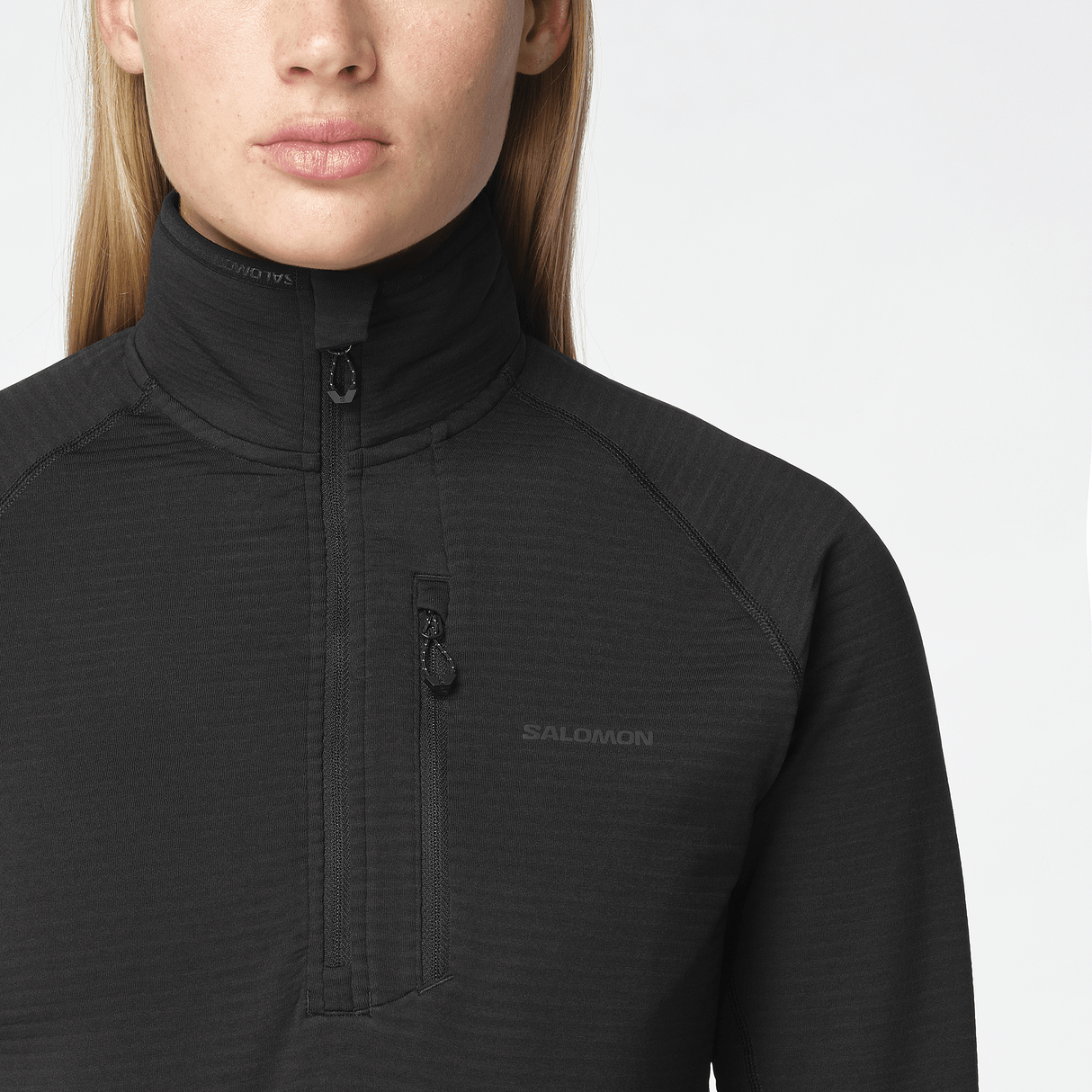 Salomon Essential Lightwarm Half Zip Dames | Trail.nl