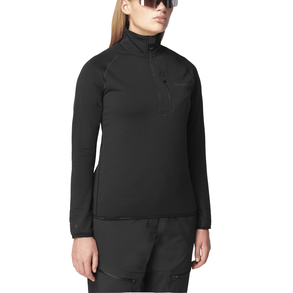 Salomon Essential Lightwarm Half Zip Dames | Trail.nl