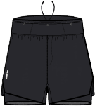 Salomon Sense Aero 2-in-1 Trail 5" Shorts Heren | Trail.nl