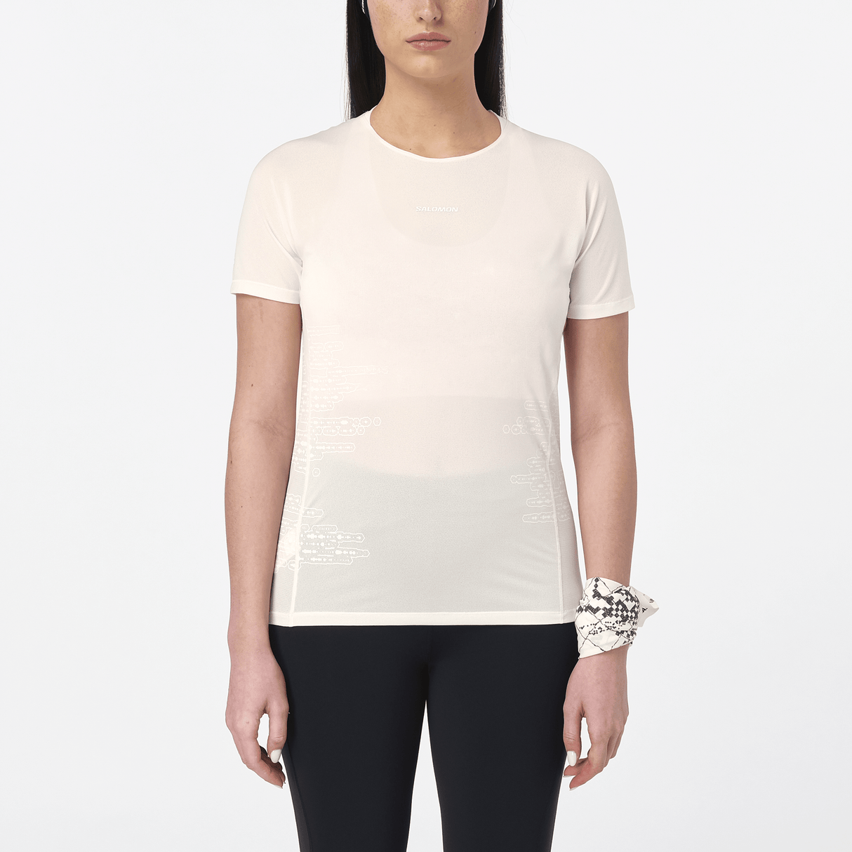 Salomon Sense Aero Graphic Shirt Dames - Trail.nl
