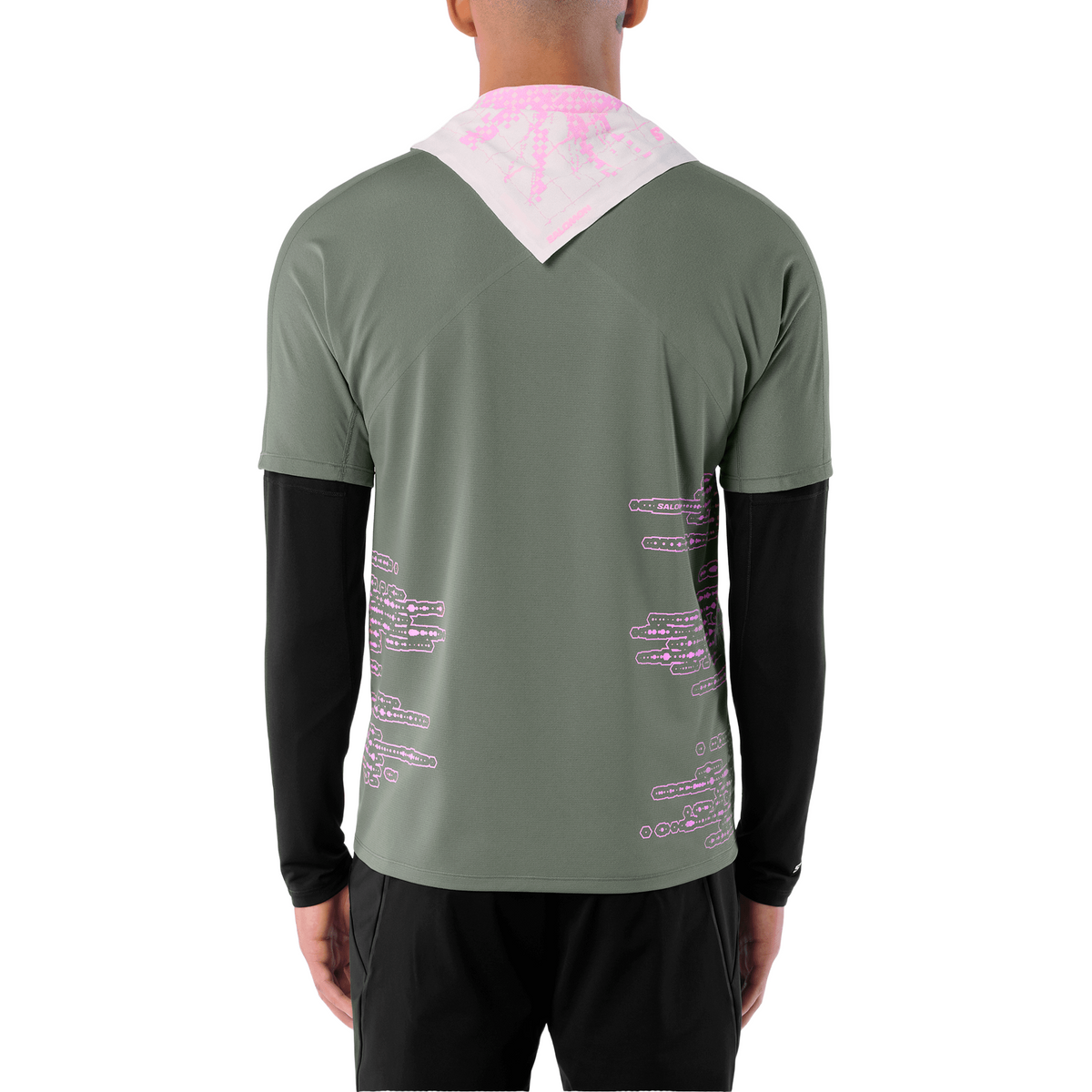 Salomon Sense Aero Graphic Shirt Heren | Trail.nl