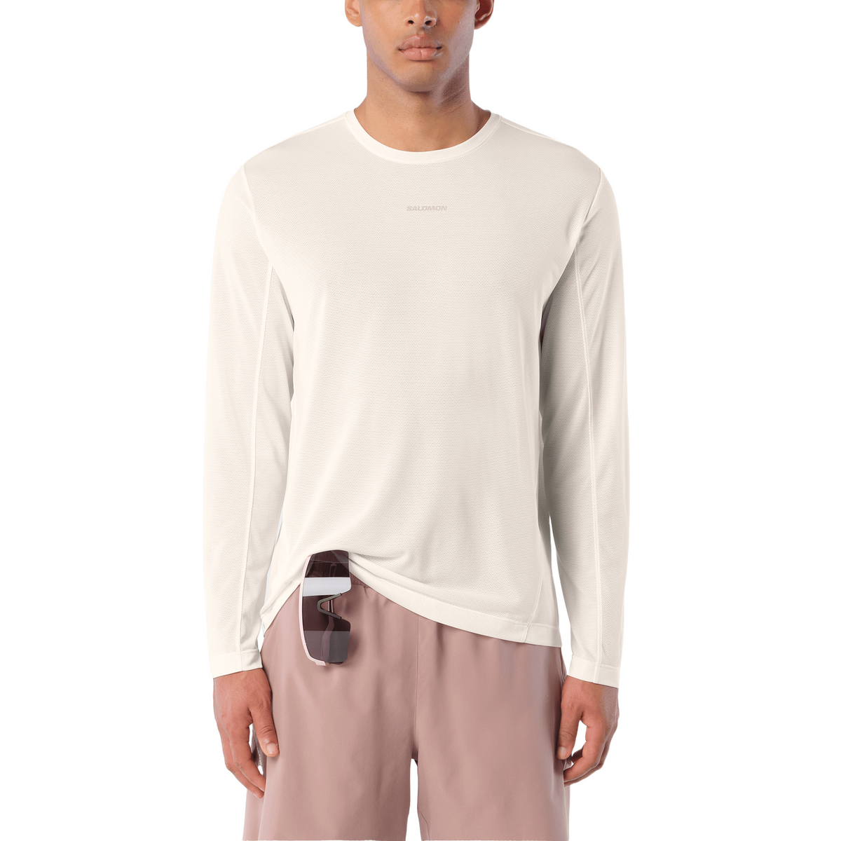 Salomon Shakeout Core Longsleeve GFX Heren | Trail.nl