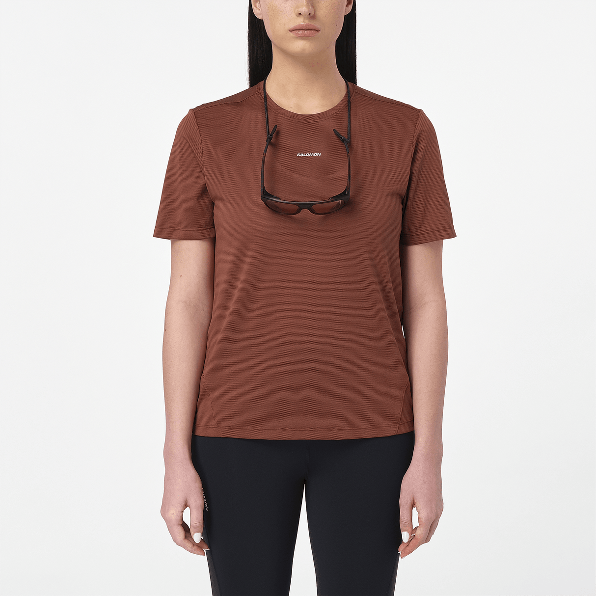 Salomon Shakeout Core Shirt Dames | Trail.nl