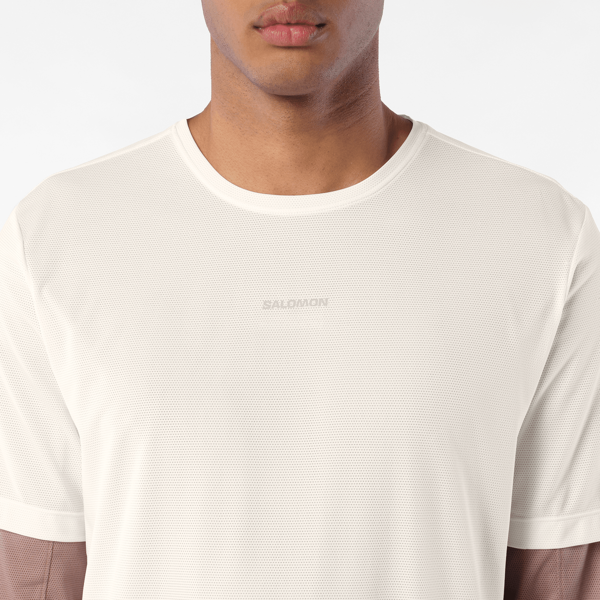 Salomon Shakeout Core Tee GFX Heren | Trail.nl