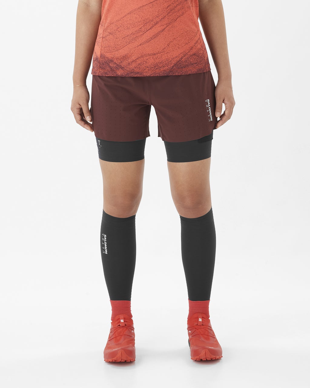 Salomon | S/Lab Ultra Calfs | Compressietubes - Trail.nl