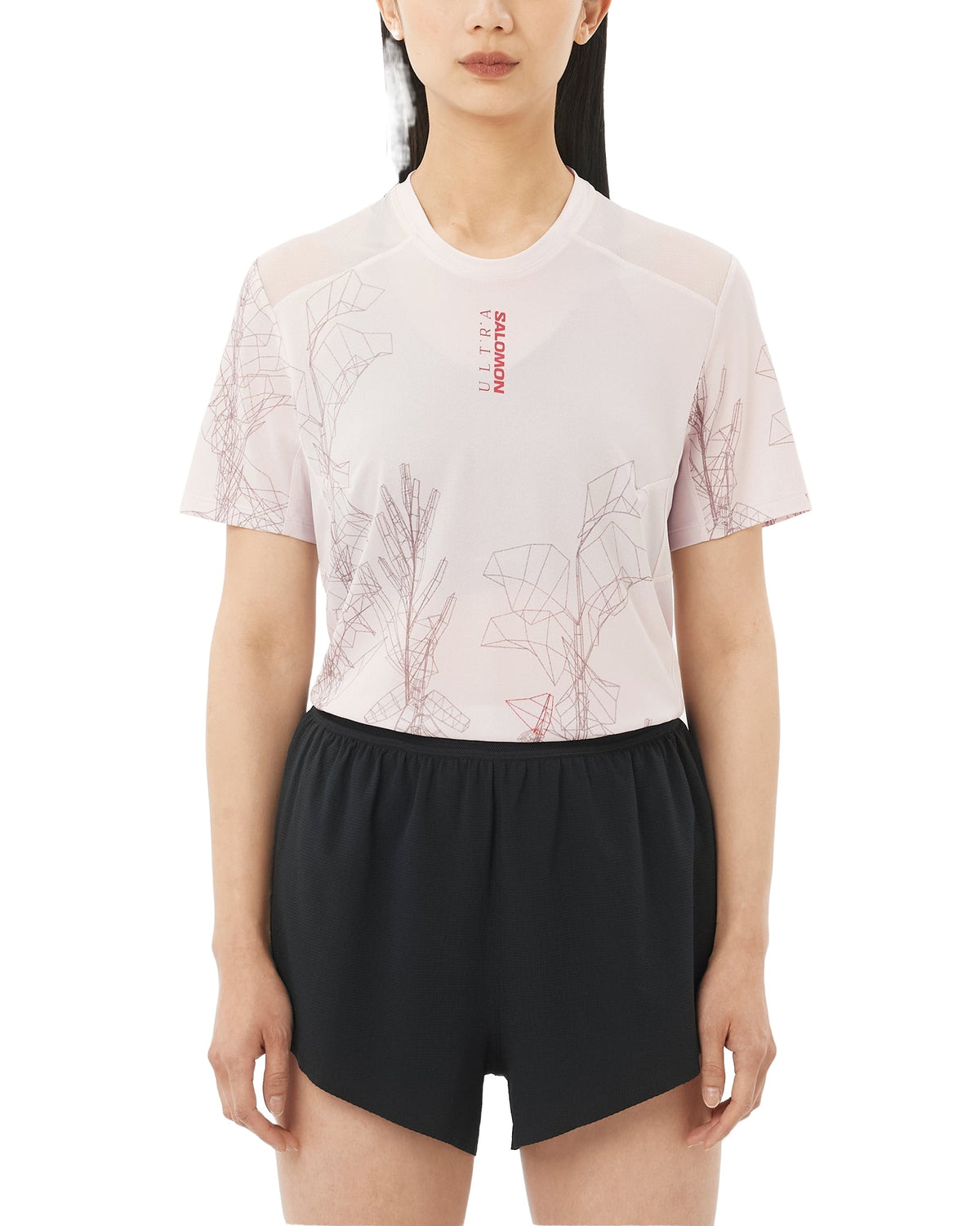 Salomon S/Lab Ultra Tee AOP Dames | Trail.nl