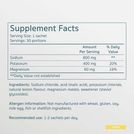 Salte | Elektrolytes | Sachets | Trail.nl