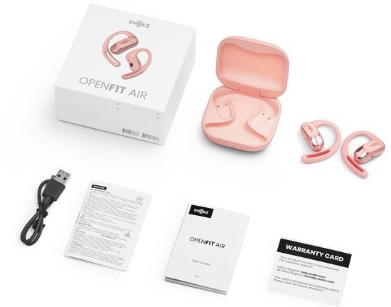 Shokz | OpenFit Air | Open-ear Sportkoptelefoon | Trail.nl