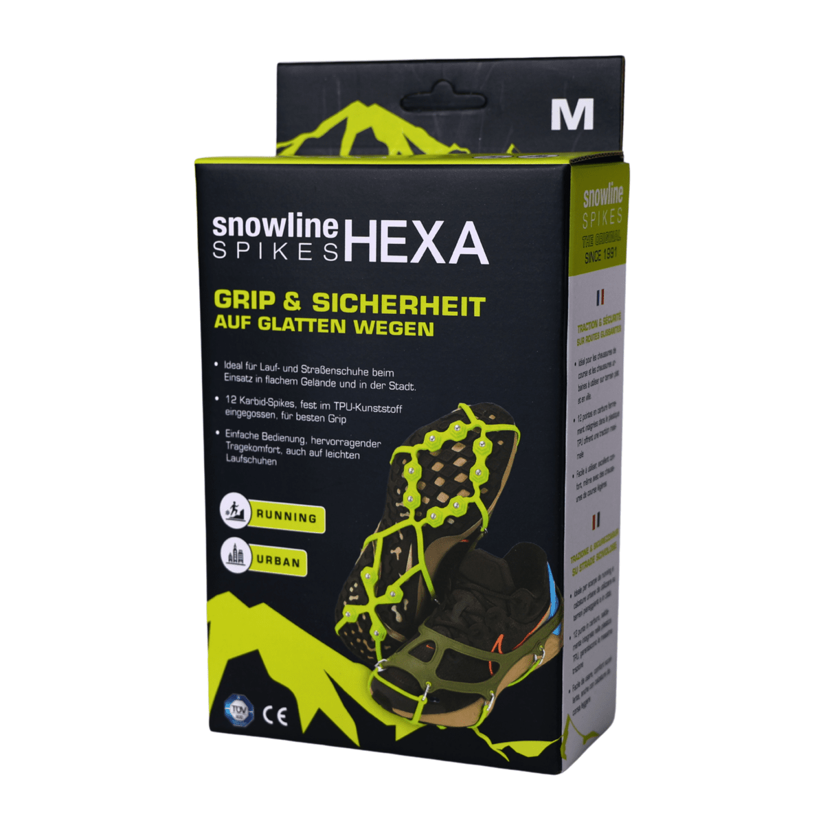 Snowline | Spikes HEXA | Running Sneeuwspikes | Trail.nl