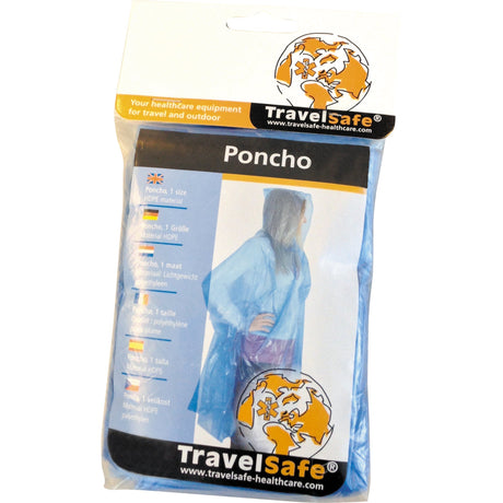 Travelsafe | Poncho Light | Regenponcho met Capuchon | Trail.nl