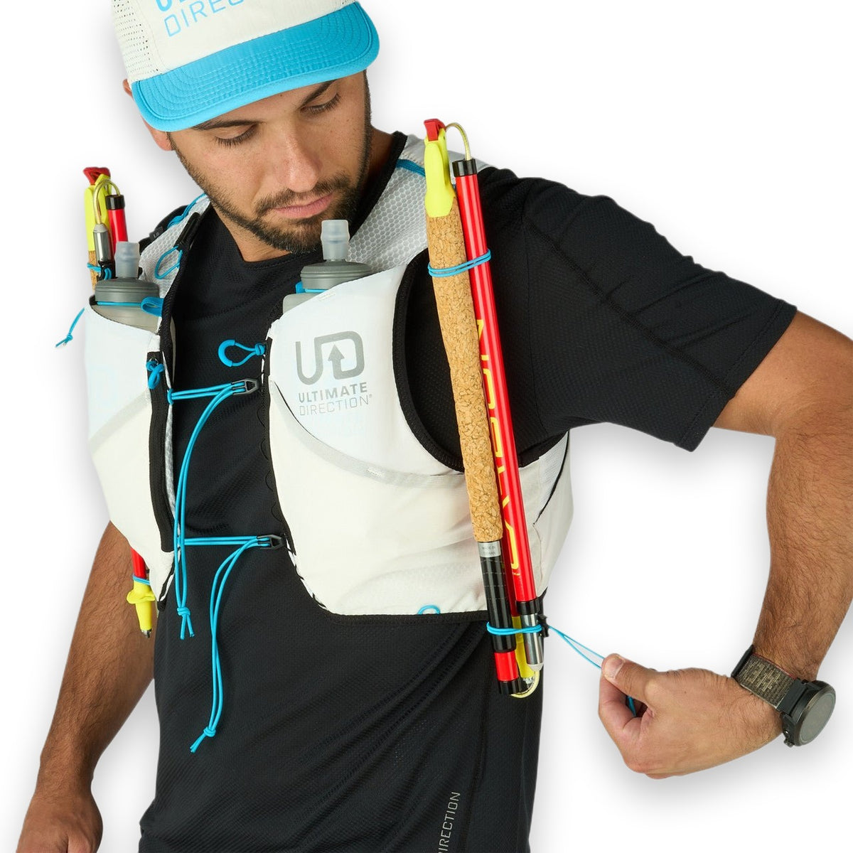 Ultimate Direction | Race Vest 6 | 6 Liter | Unisex | +2 Soft Flasks - Trail.nl