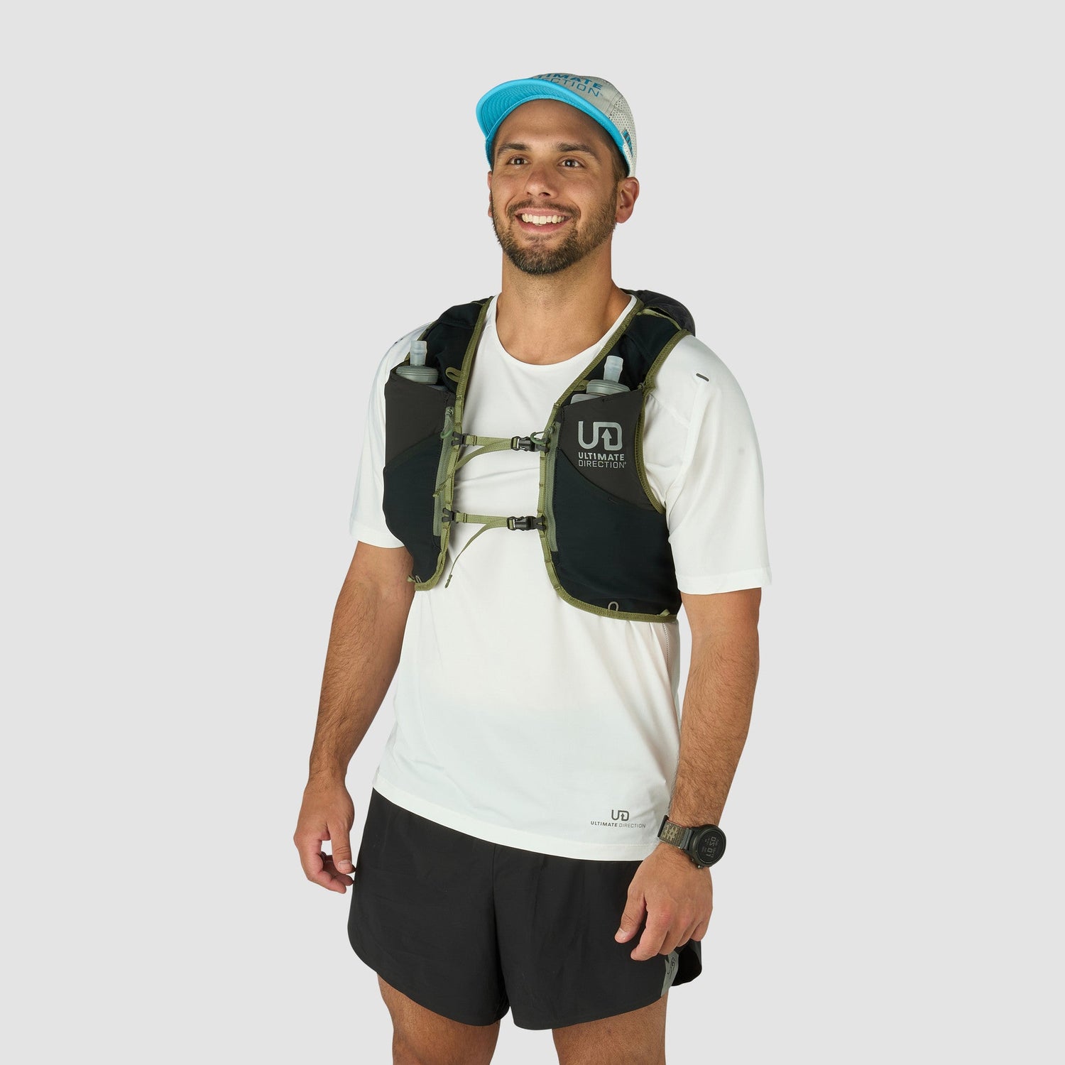 Ultimate Direction | Ultra Vest 12 | 12 Liter | Unisex | +2 Soft Flasks - Trail.nl