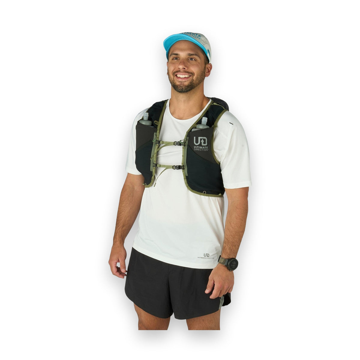 Ultimate Direction | Ultra Vest 12 | 12 Liter | Unisex | +2 Soft Flasks - Trail.nl