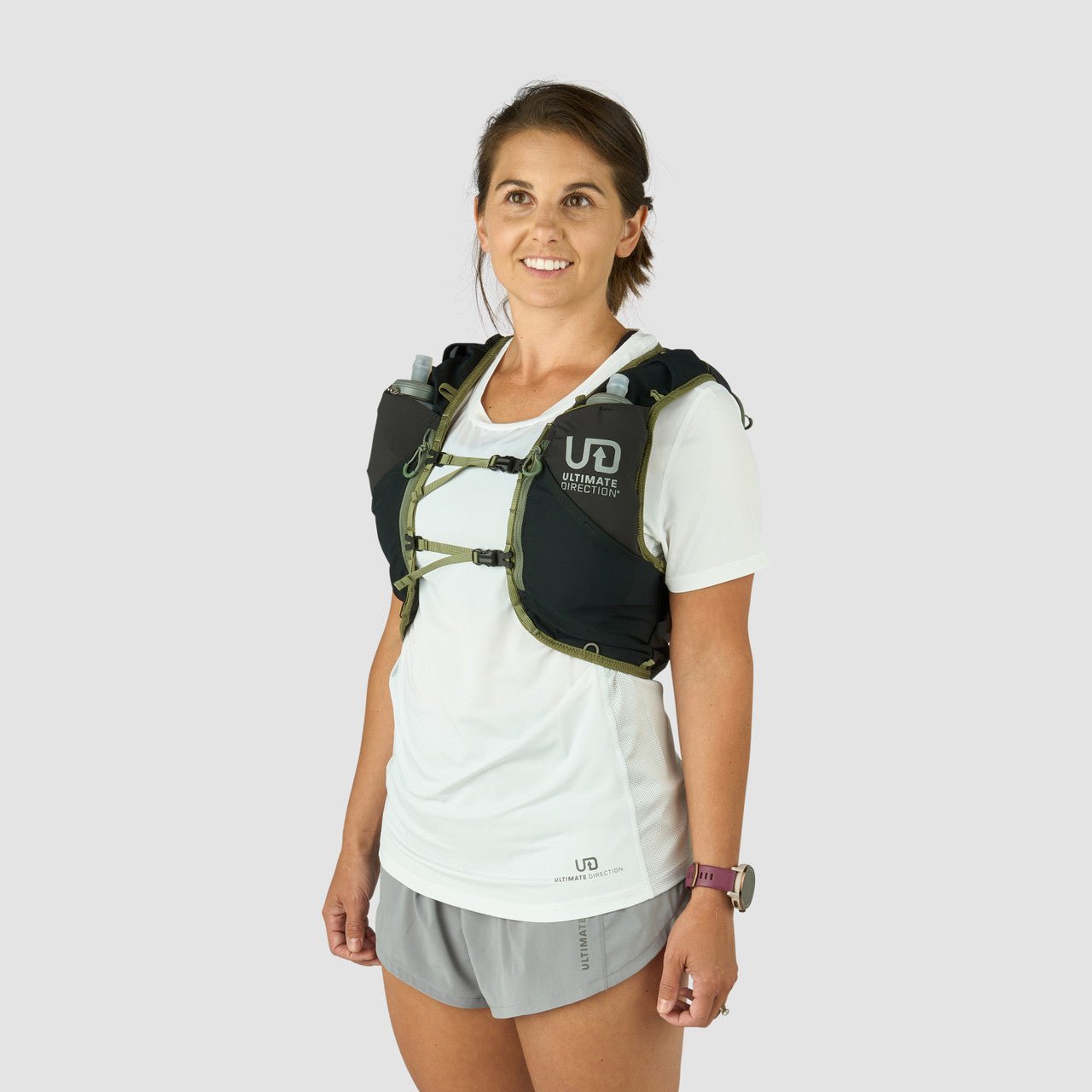 Ultimate Direction | Ultra Vest 12 | 12 Liter | Unisex | +2 Soft Flasks - Trail.nl