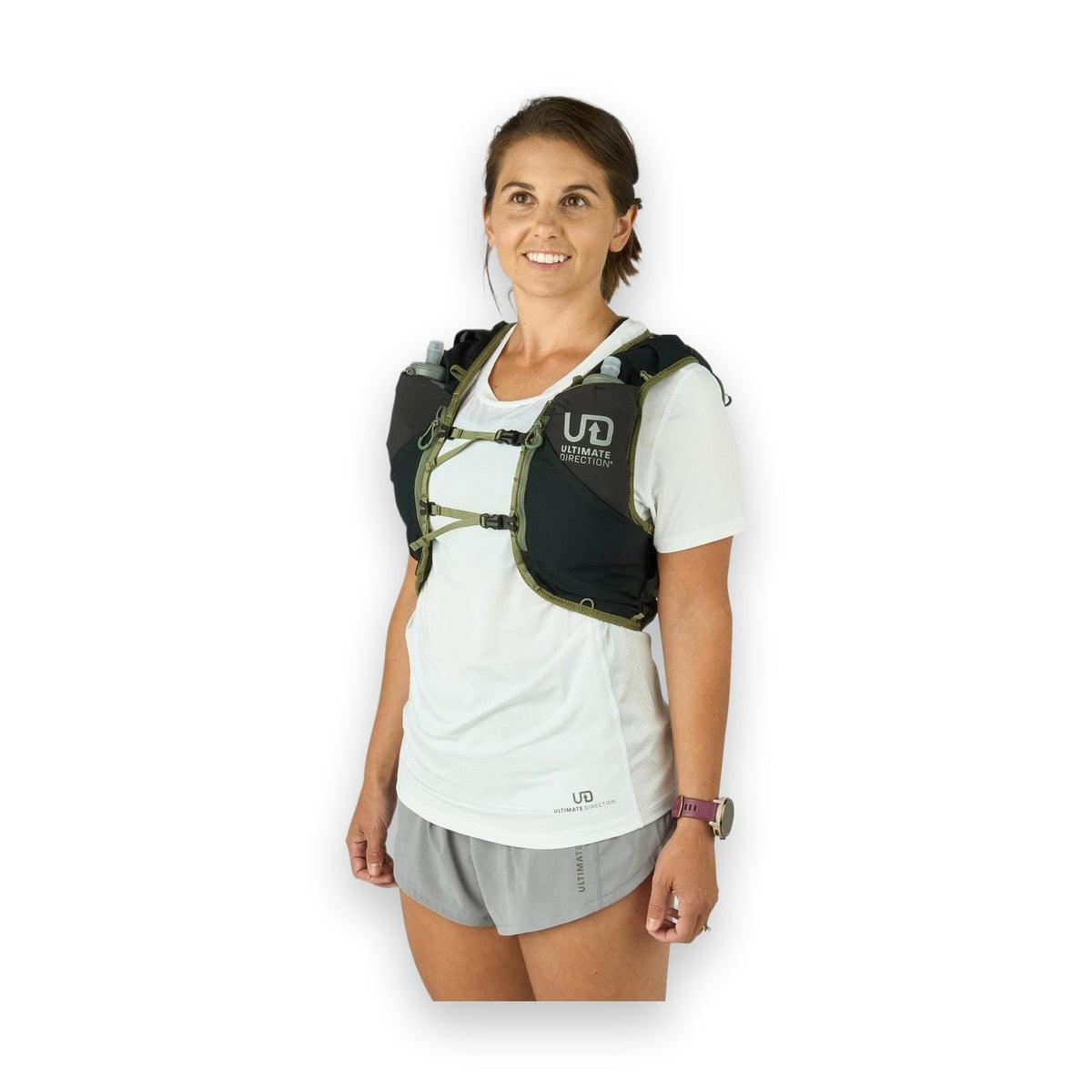 Ultimate Direction | Ultra Vest 12 | 12 Liter | Unisex | +2 Soft Flasks - Trail.nl