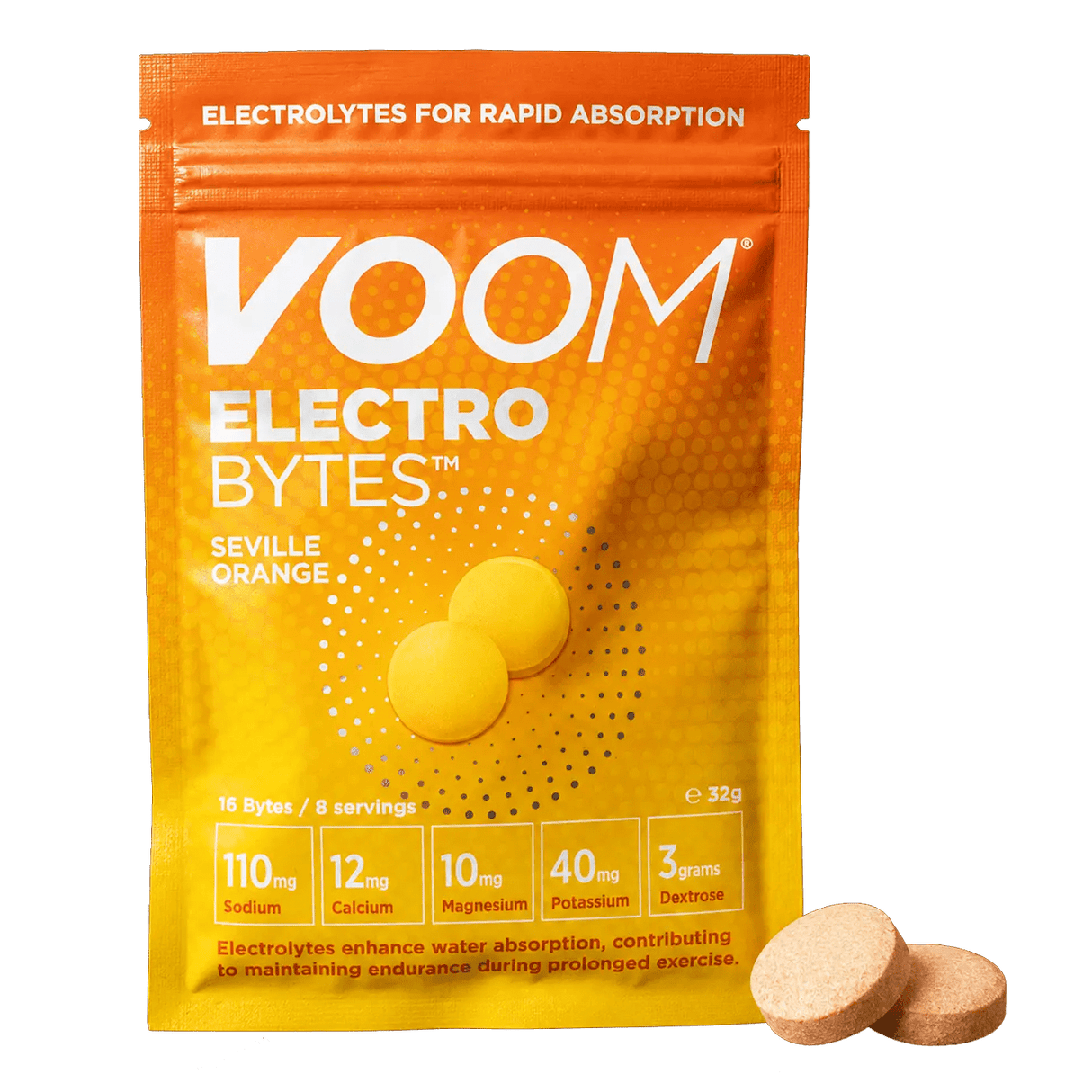 Voom Electro Bytes Anti Cramp Chews (110mg natrium) - Trail.nl