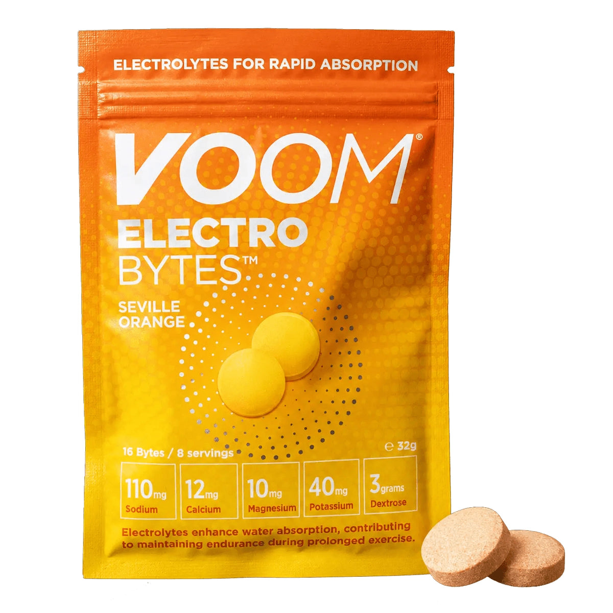 Voom Electro Bytes Anti Cramp Chews (110mg natrium) | Trail.nl