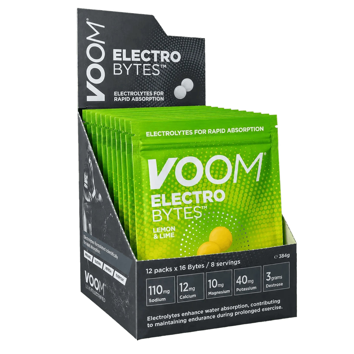 Voom Electro Bytes Anti Cramp Chews (110mg natrium) | Trail.nl