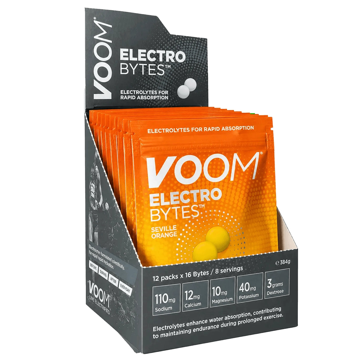 Voom Electro Bytes Anti Cramp Chews (110mg natrium) | Trail.nl