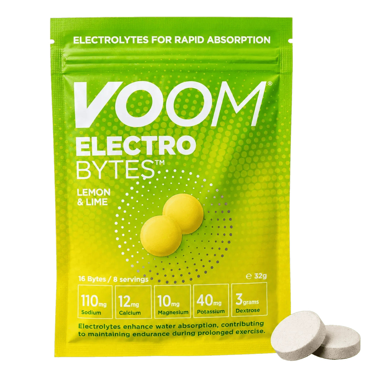 Voom Electro Bytes Anti Cramp Chews (110mg natrium) | Trail.nl