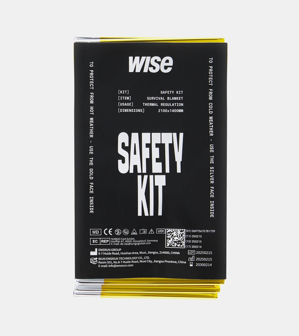 Wise Survival Blanket (210x140cm) | Trail.nl