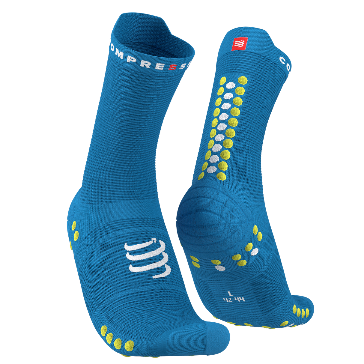 Compressport | Pro Racing Socks Run V4.0 High | Hardloopsokken | Trail.nl