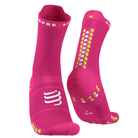 Compressport | Pro Racing Socks Run V4.0 High | Hardloopsokken | Trail.nl