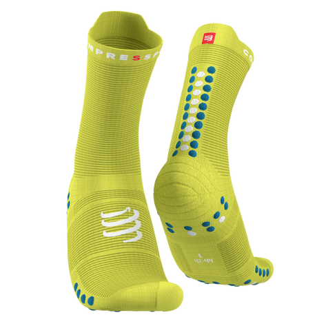 Compressport | Pro Racing Socks Run V4.0 High | Hardloopsokken | Trail.nl