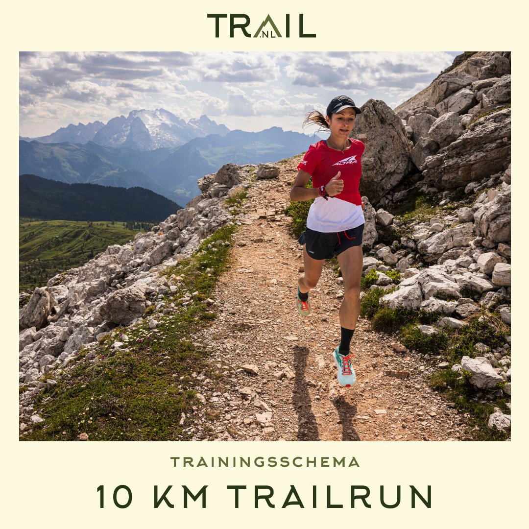 Training schedule for a 10 kilometer trail run | Trail.nl