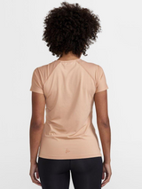 Craft | AD Essence Shortsleeve Slim Tee | T-Shirt | Dames | Trail.nl