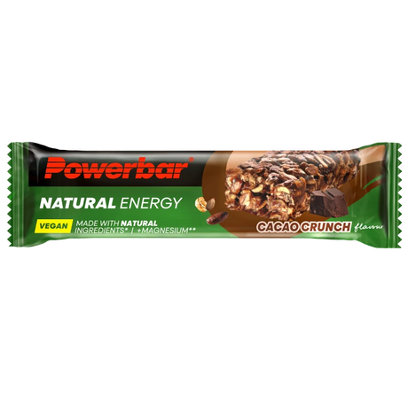 Powerbar | Natürliches Energiegetreide | Veganer Energieriegel | 26 Gramm Kohlenhydrate