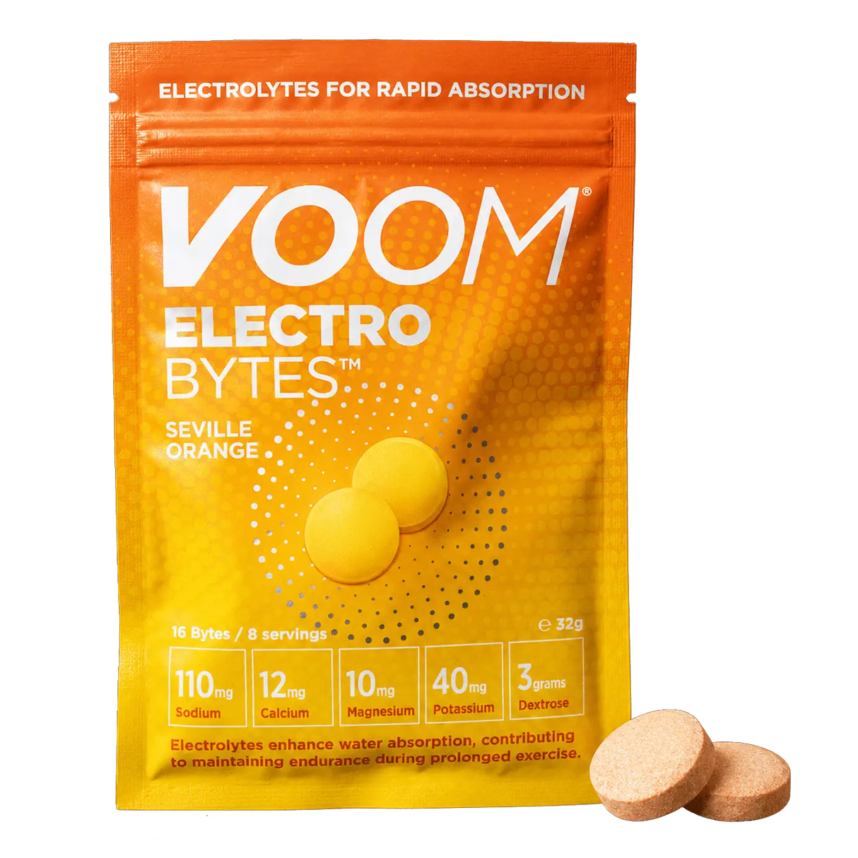 Voom Electro Bytes Anti Cramp Chews (110mg natrium)
