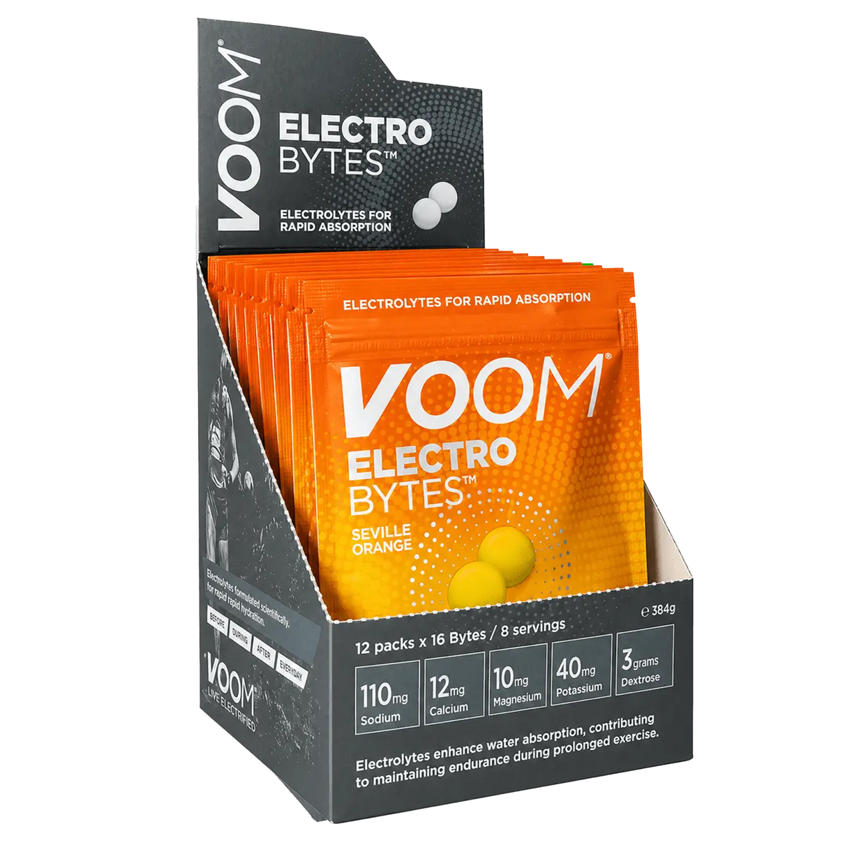 Voom Electro Bytes Anti Cramp Chews (110mg natrium)