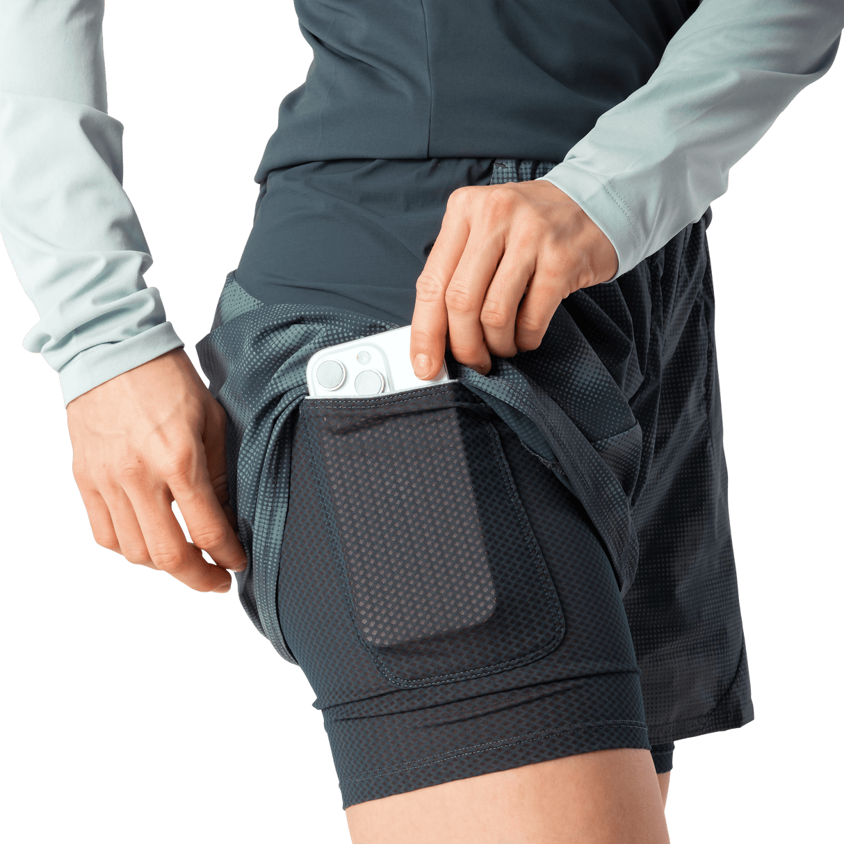 Dynafit Trail Reflective 2in1 Shorts Dames