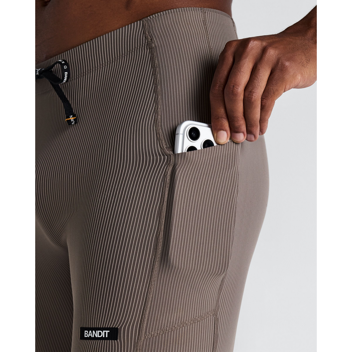 Bandit Striped Cadence Quarter Tights Heren