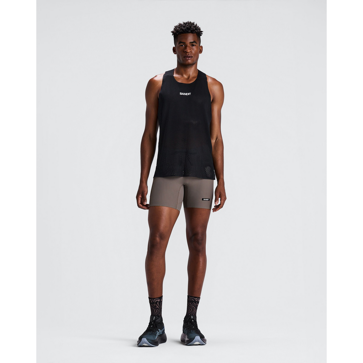 Bandit Striped Cadence Quarter Tights Heren