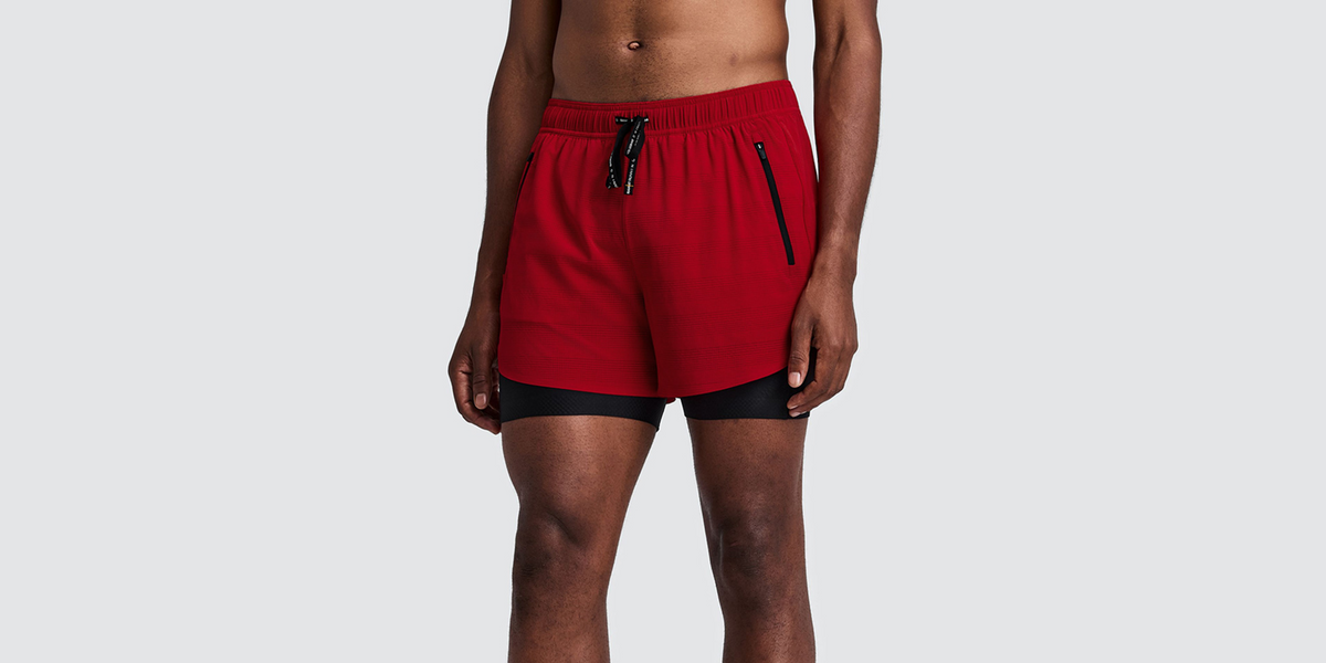 Bandit Coolgrid 2-in-1 Run Shorts Heren