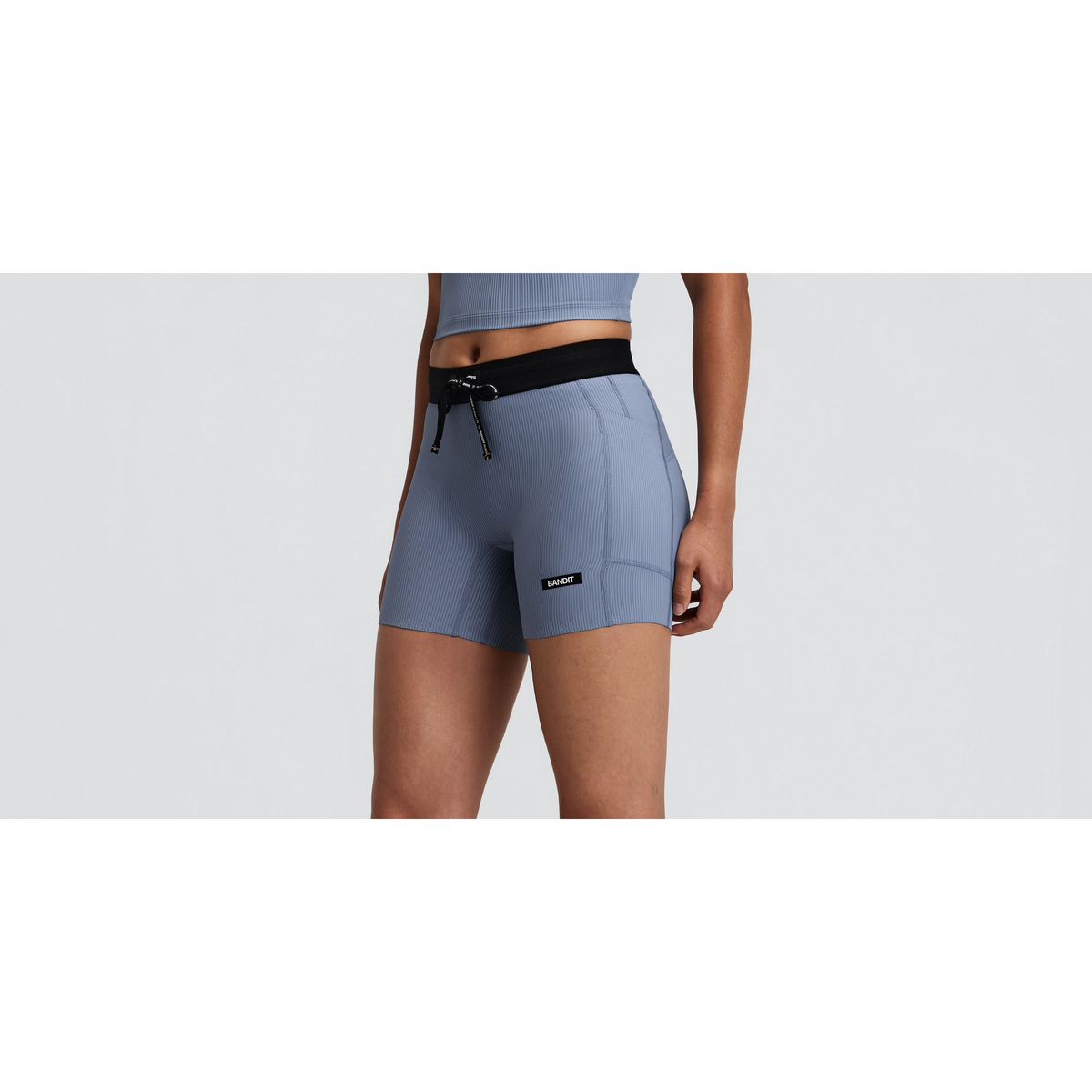 Bandit Striped Cadence 5" Kompressionsshorts für Damen