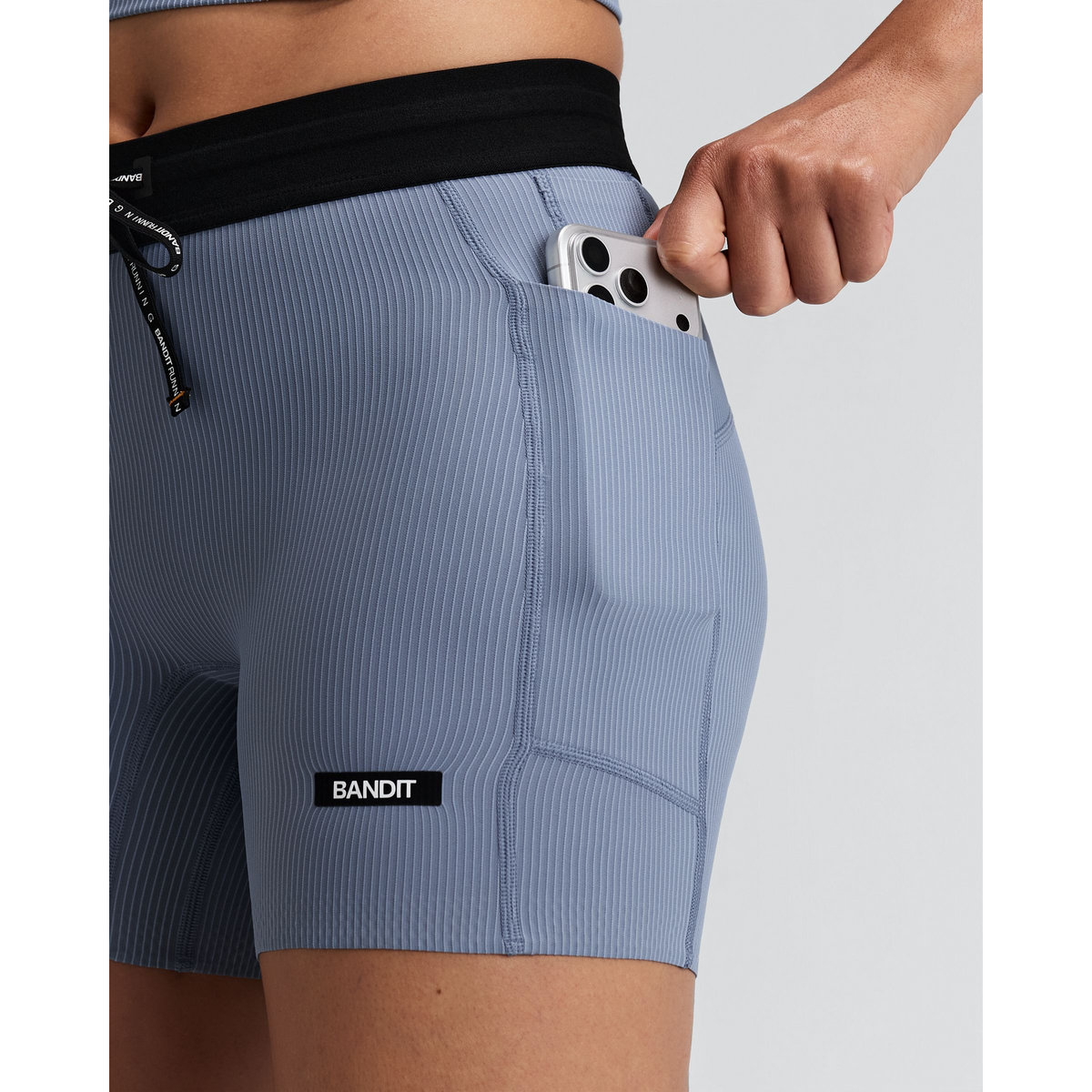 Bandit Striped Cadence 5" Kompressionsshorts für Damen