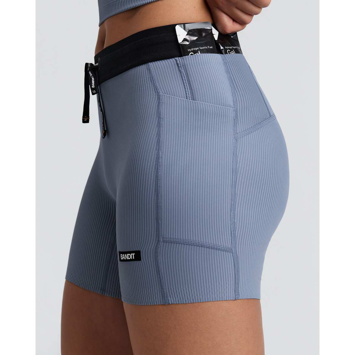 Bandit Striped Cadence 5" Kompressionsshorts für Damen