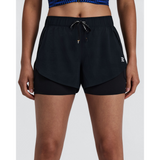 Bandit Coolgrid 2-in-1 Laufshorts Damen